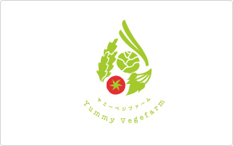 植物工場 Yummy Vegefarm ロゴ